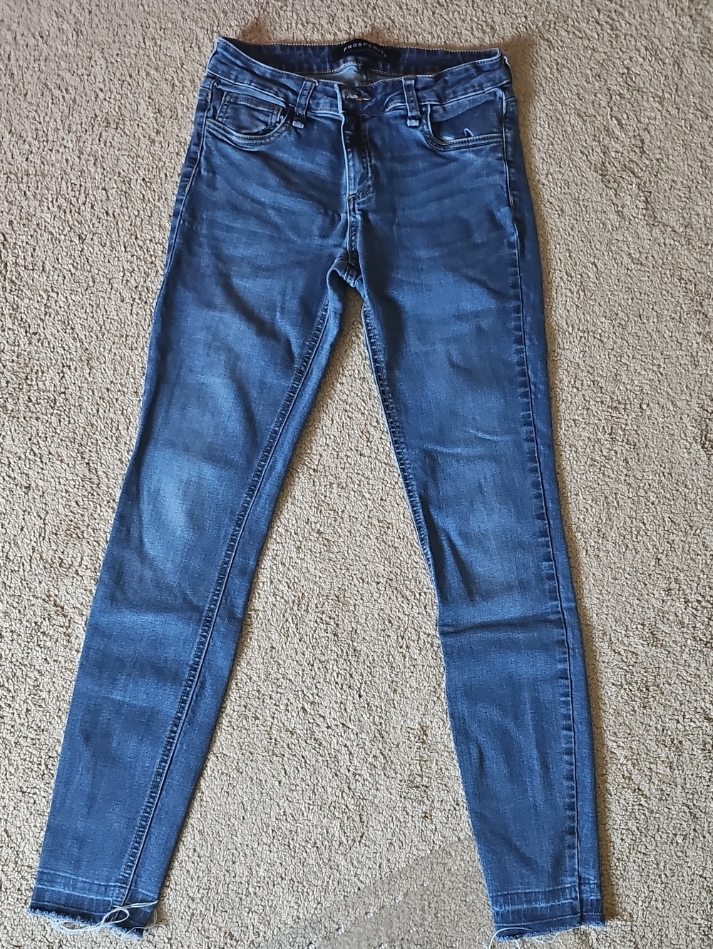 Classic High-Rise Skinny Jeans - Dark Blue